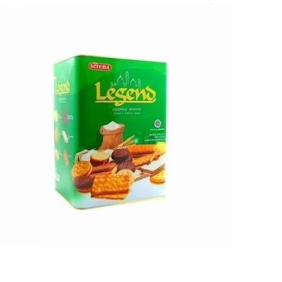 

serena biskuit legend kaleng 580gr