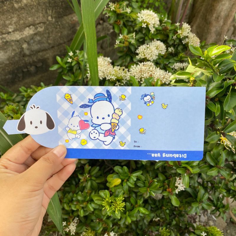 

Amplop lebaran Dompet viral labubu dan sanrio