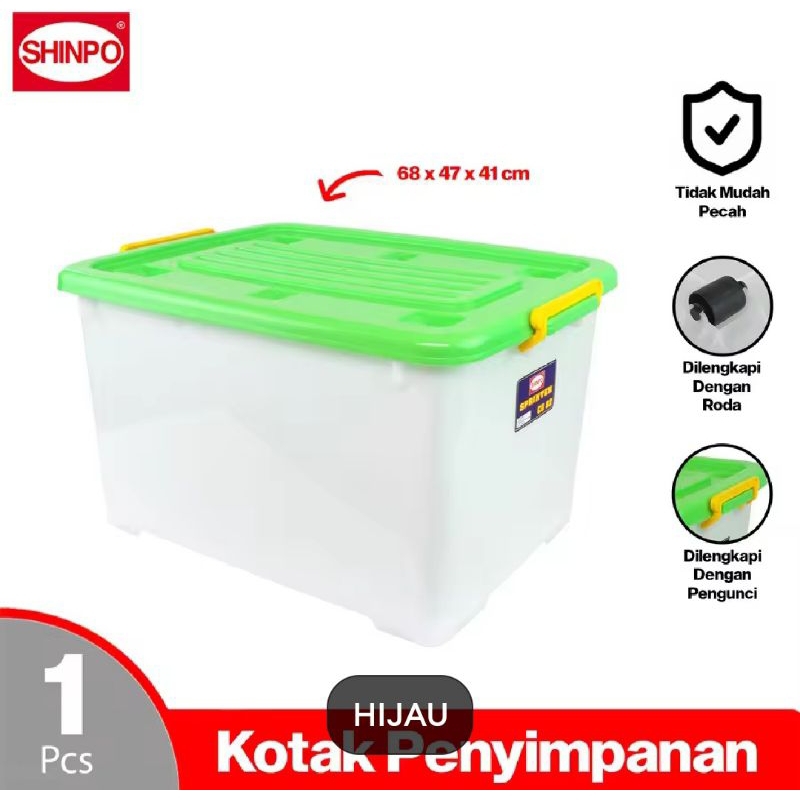 Box CB 82 Sprinter Shinpo/ Box Container 82 liter Shinpo/ Kontainer Box 82 L Shinpo