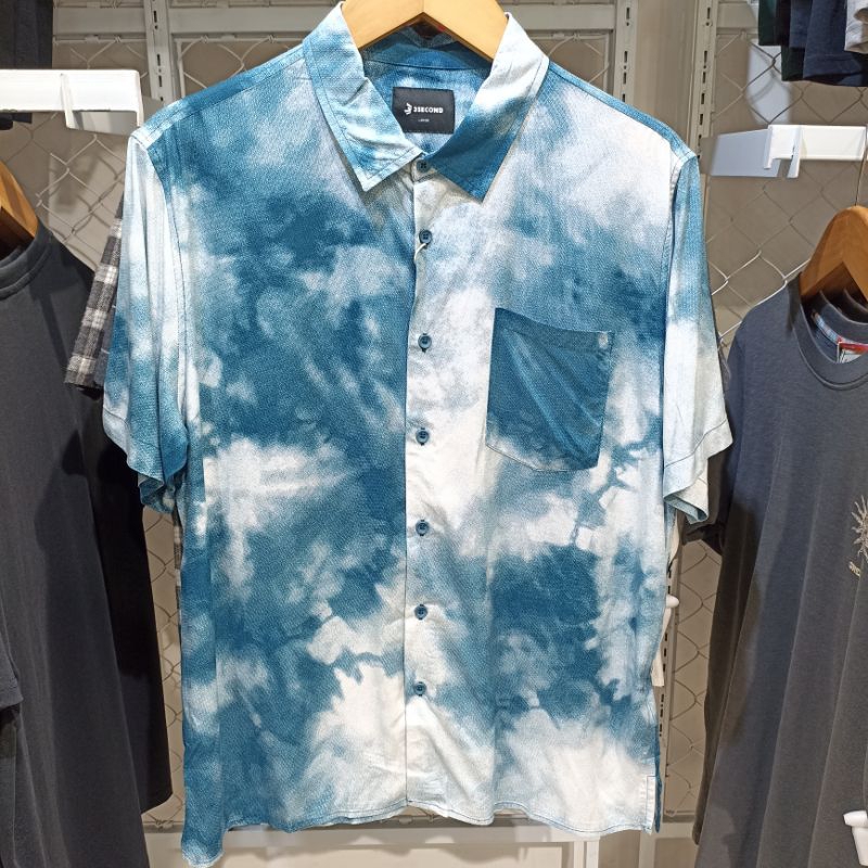 3SECOND - KEMEJA PRIA TANGAN PENDEK REGULAR FIT ORIGINAL 3SECOND