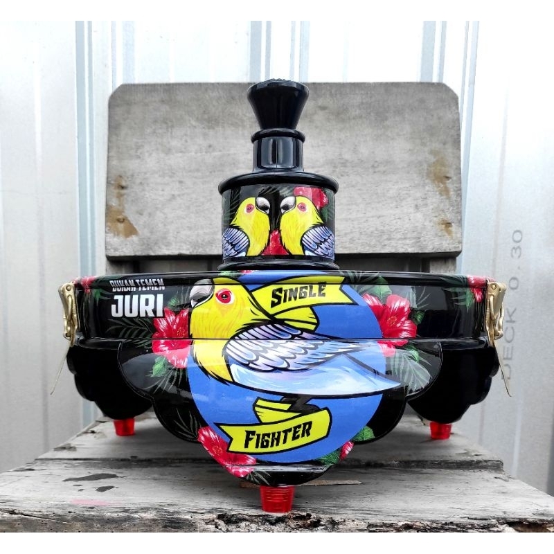 TEBOK PVC LOVEBIRD BERMOTIF