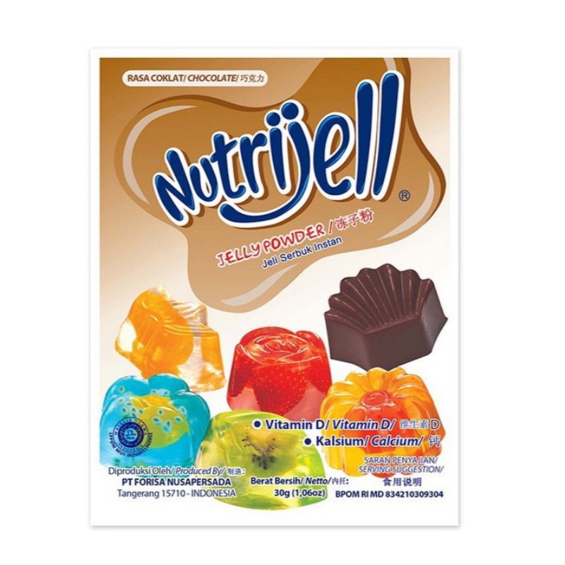 

Promo Murah Nutrijel Agar Agar Jelly Powder Coklat 30 gr