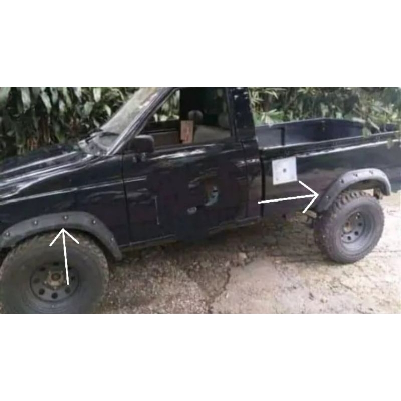 over fender panther pickup 4pcs fullset fender isuzu panther pikup