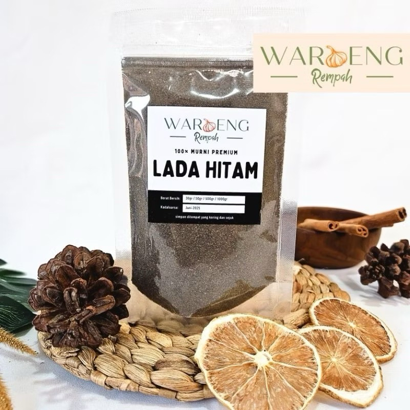 

Lada Hitam Bubuk / Ground Black Pepper / Bumbu Murni