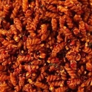 

Makaroni spiral 500 gram pedas daun jeruk