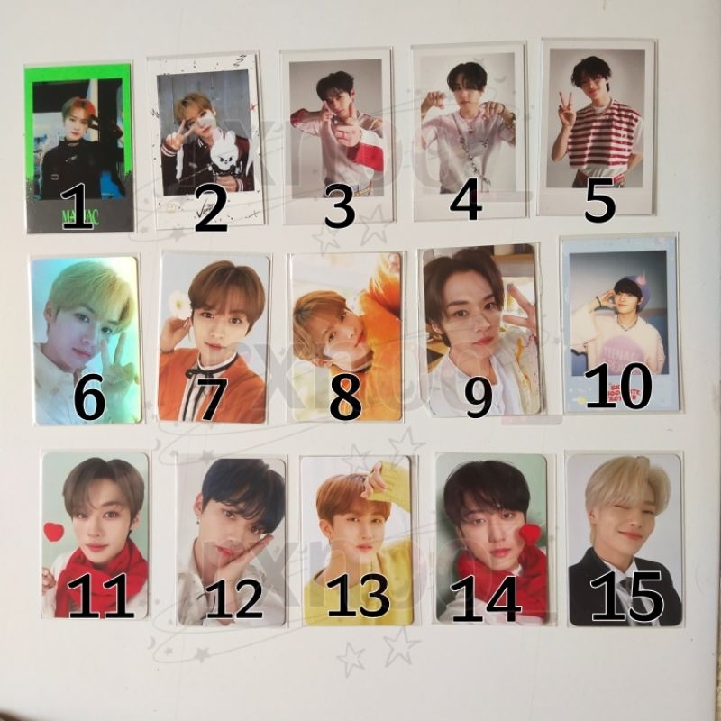 PC Photocard Polaroid Stray Kids SKZ Lee Know Lino Changbin I.N IN Ayen Maniac Nacific Fanmeet Skzoo