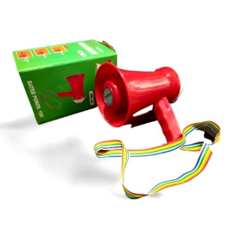 MEGAPHONE TOA KECIL FLECO MULTIFUNGSI HW-1R TOA FLECO / TOA BISA REKAM / MURAH MEGAPHONE MINI BISA