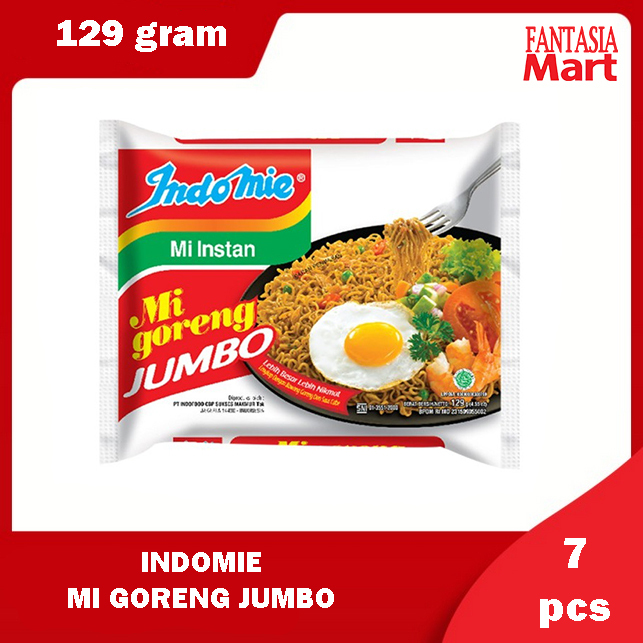 

INDOMIE GORENG JUMBO PACK PER 7 BUNGKUS FANTASIA DENGAN PAKING AMAN