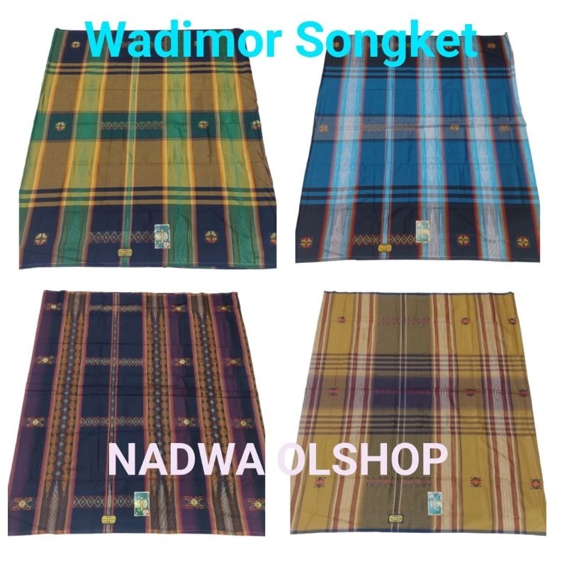 Sarung Tenun Wadimor Songket Sarung motif