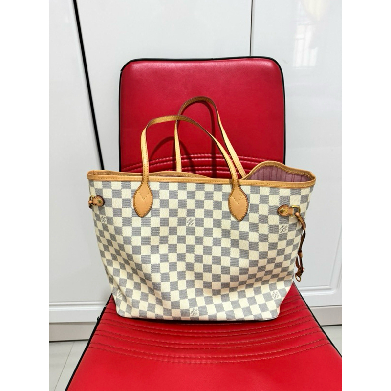 preloved tote bag LV neverfull