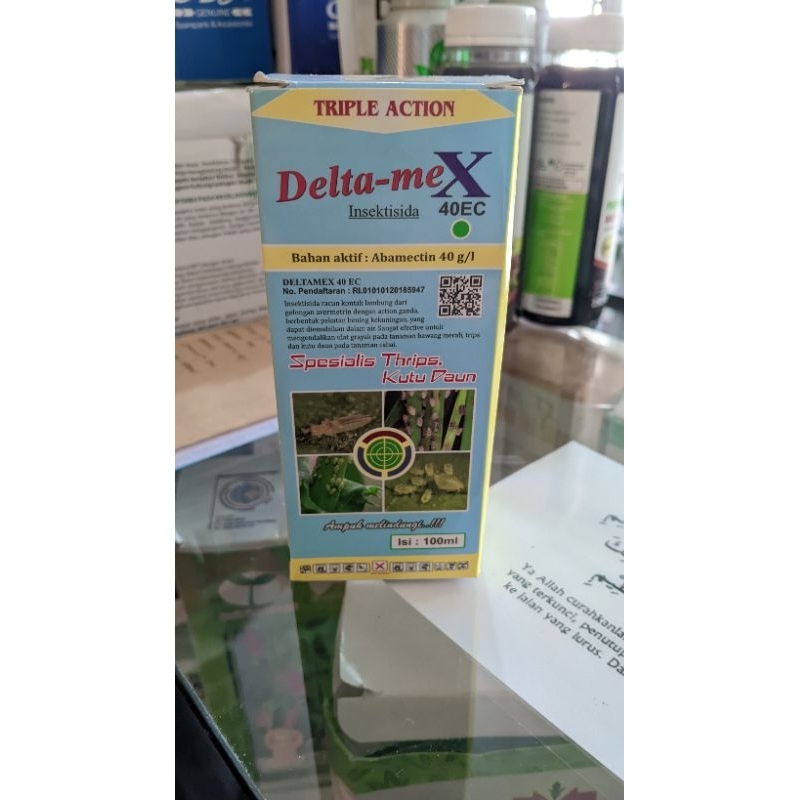 Racun pembasmi keriting daun&kutu daun DELTAMEX CLEAR 40 ec Dengan bahan aktif abamectin 40 ec kemas
