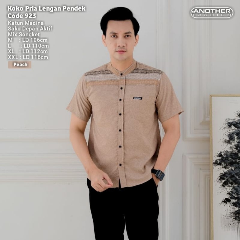 Another Fashion Koko Pria Lengan Pendek Code 923