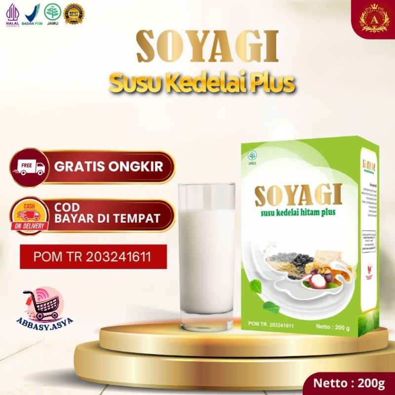 

Susu Soyagi 200gram - susu kedelai hitam untuk menurunkan berat badan secara alami dan sehat