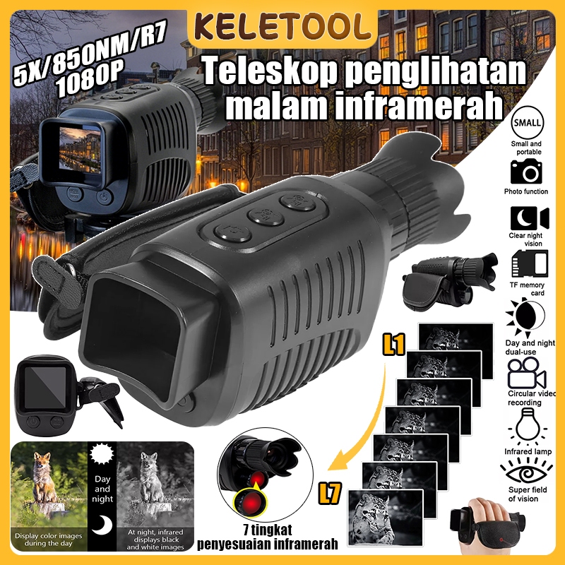 Night Vision Monocular Night Vision Infrared Monocular Portable Digital Night Vision Scopes Day Nigh