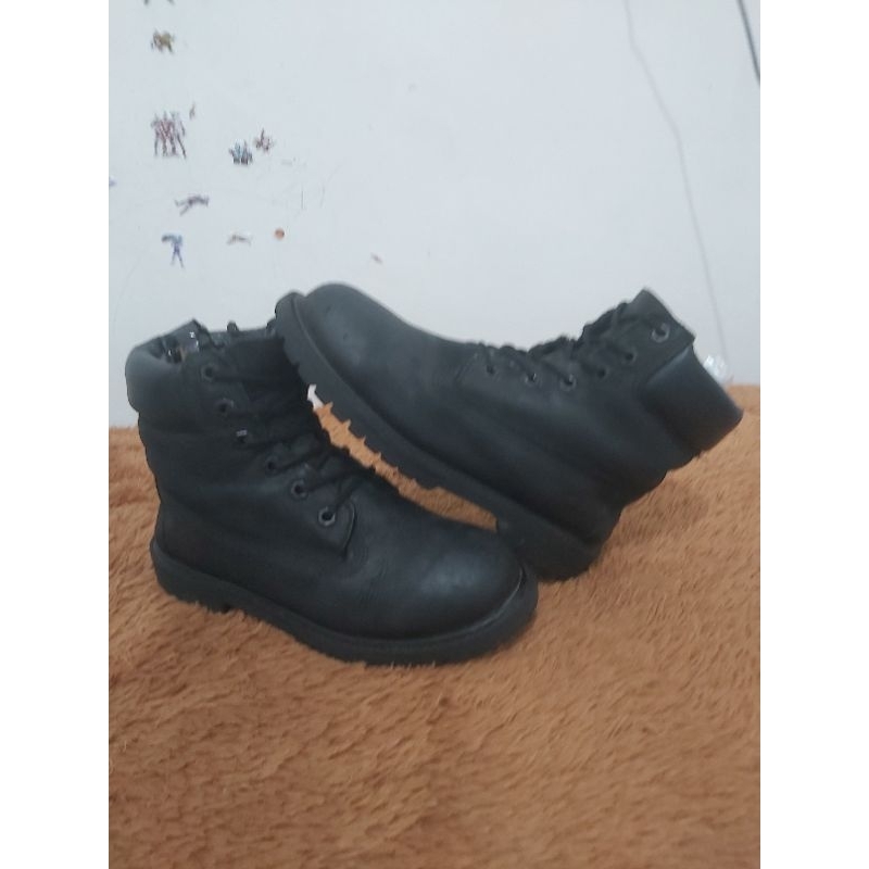 Sepatu Timberland boots hitam womens