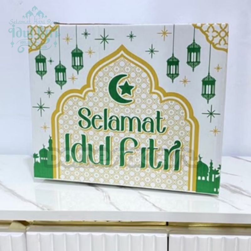 

DUS BOX PACKING HAMPERS LEBARAN / Kotak Dus Box Parcel Hampers idhul fitri / kardus ramadan