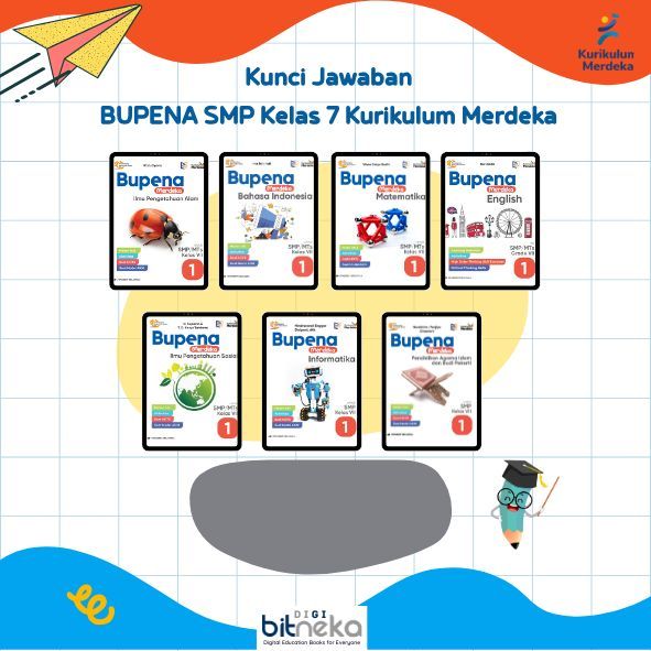 Kunci Jawaban Buku BUPENA SMP/MTs Kelas 7 Kurikulum Merdeka-Erlangga