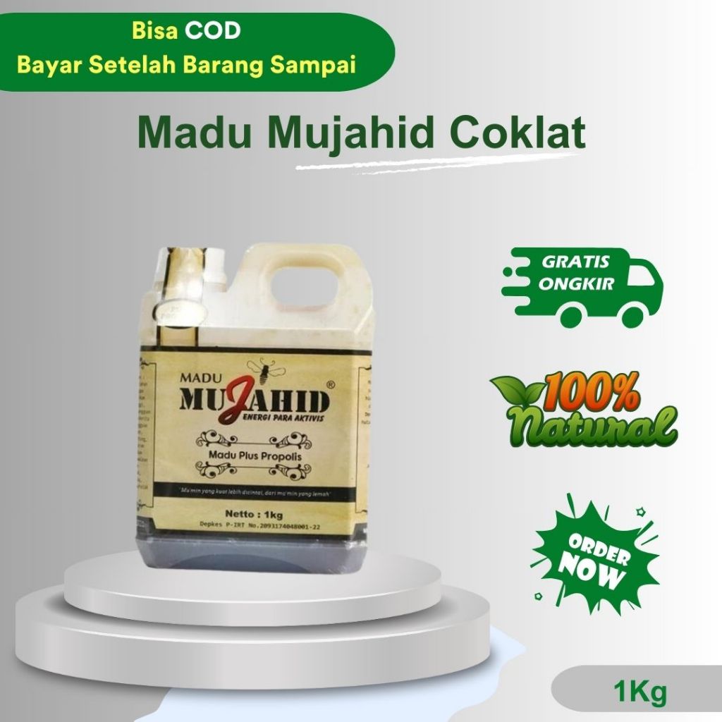

Madu Mujahid Coklat 1kg - Meningkatkan Kesehatan Dan Kekebalan Tubuh
