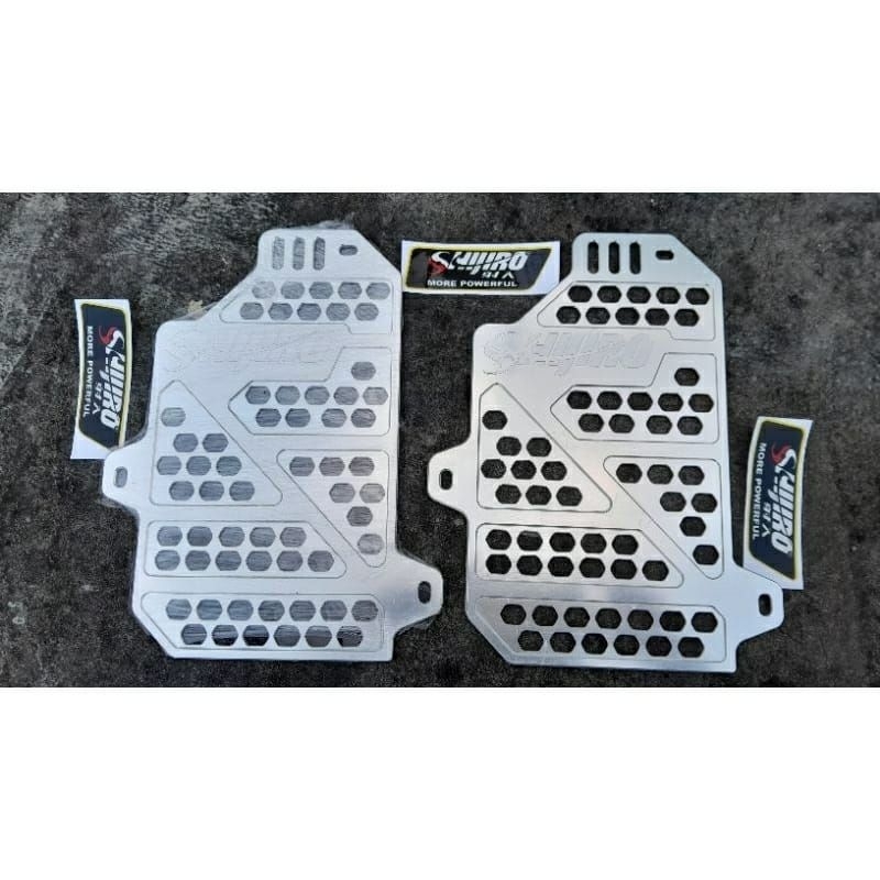 COVER KNALPOT SHIJIRO RACING FORHONDA STYLO 160 PCX160 VARIO160 ADV 160
