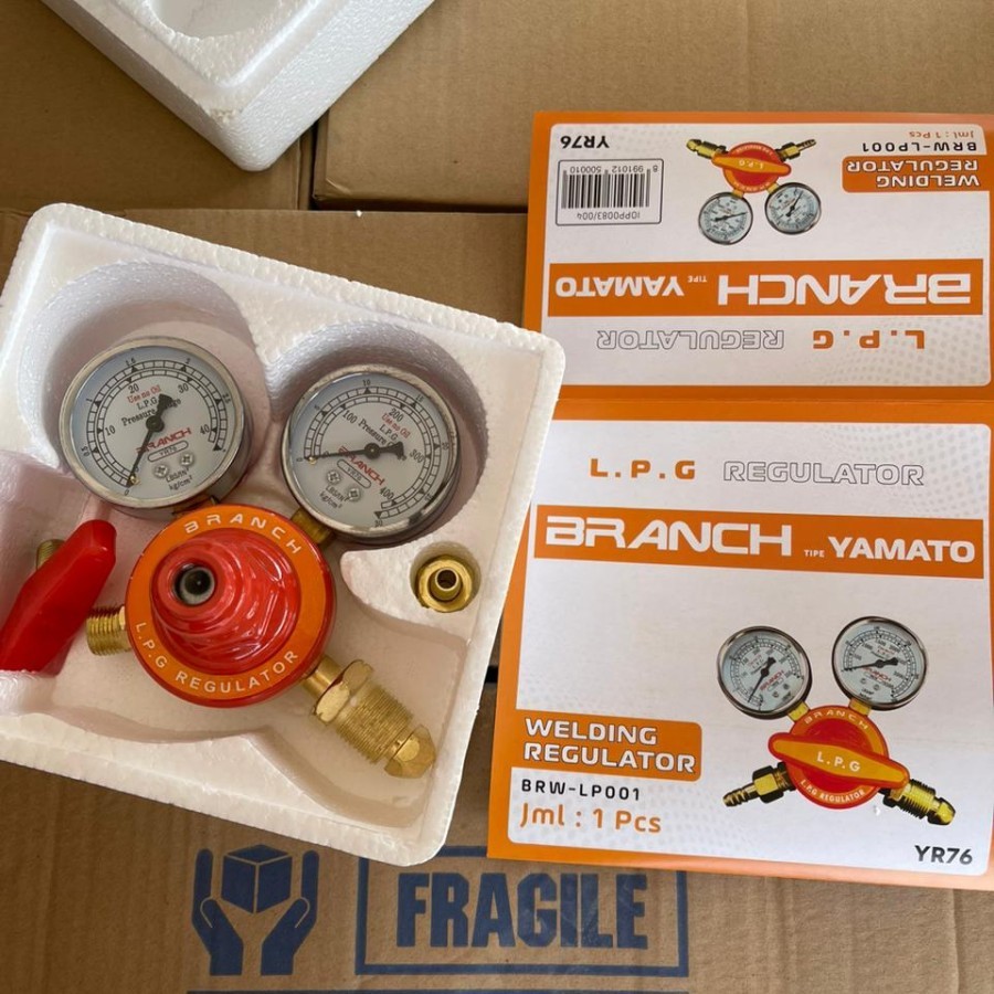 Branch Regulator Welding Lpg Regulator Las LPG Tabung - Generator Las LPG Welding NEW