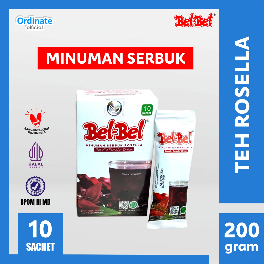 

Belbel Teh Rosella - 10 Sachet