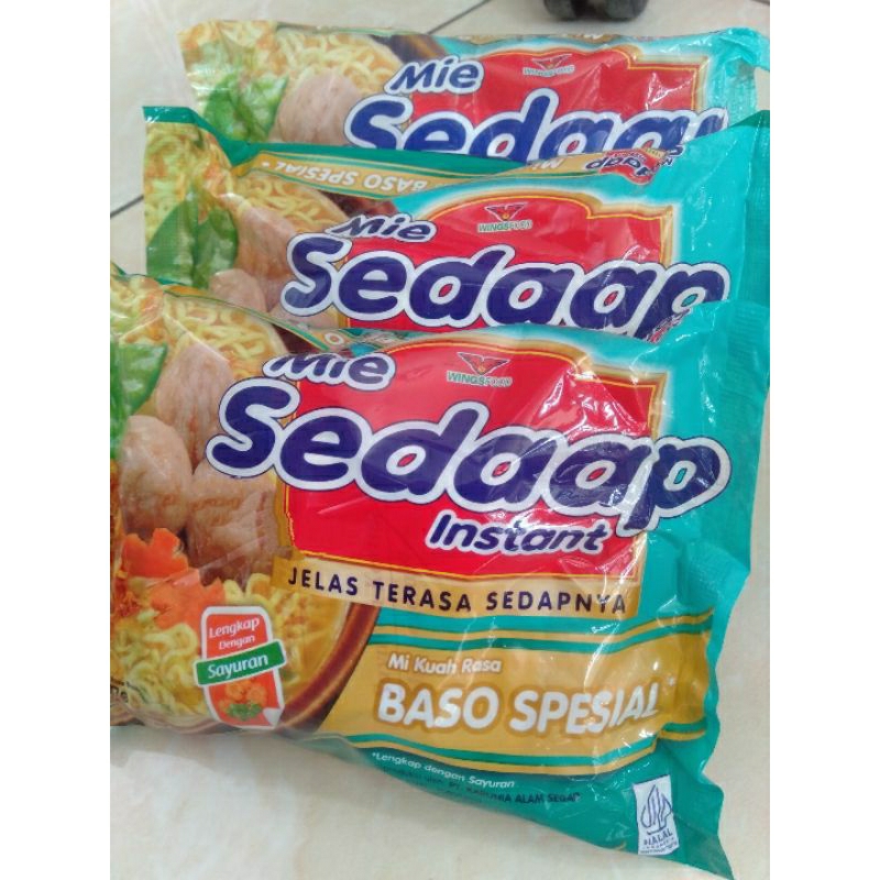 

Mie Sedaap Instant Baso Spesial 3pcs 9k