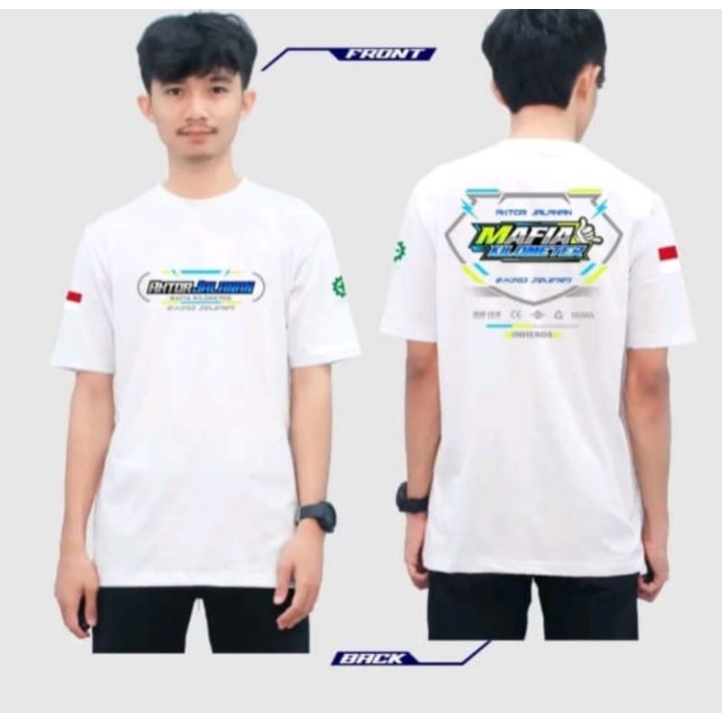 KAOS PRIA DISTRO ORIGINAL 100% II MAFIA KILOMETER// KAOS PRIA TERBARU