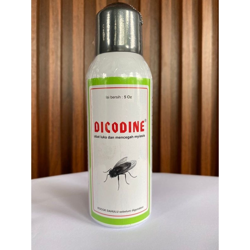 DICODINE (OBAT LUKA DAN MENCEGAH BELATUNG)/OBAT SEMPROT LUKA PADA HEWAN