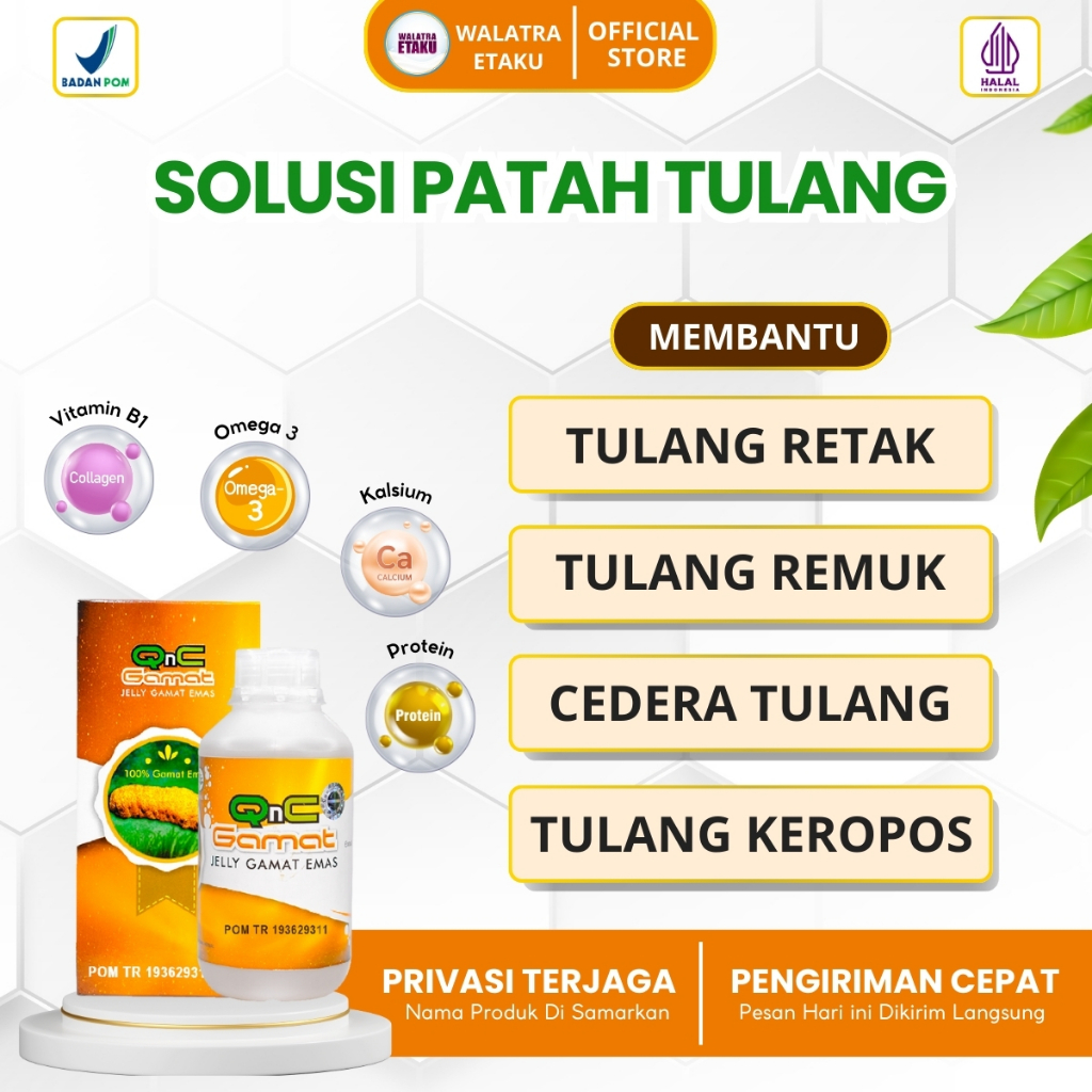 Obat Patah Tulang Obat Tulang Retak Obat Patah Tulang Tangan Kaki Obat Pemulihan Patah Tulang Penyem