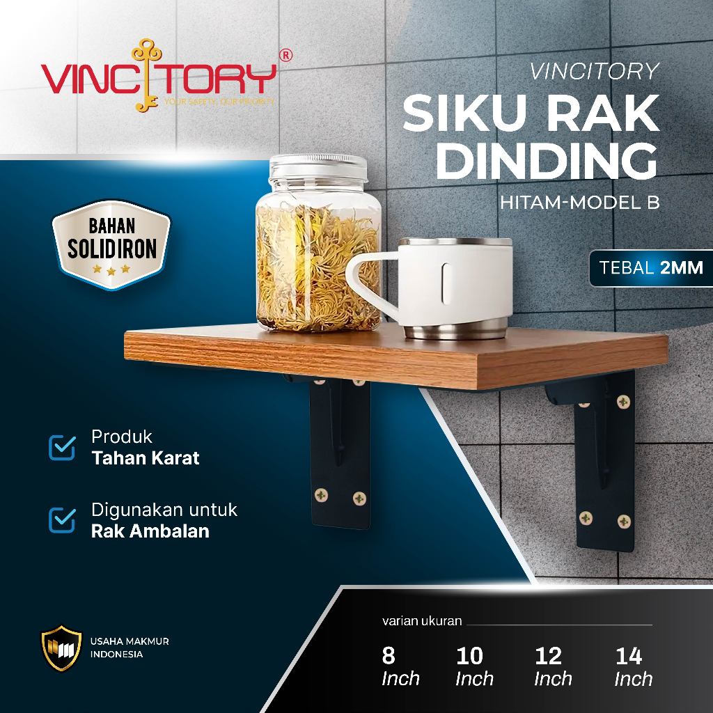 SIKU RAK Dinding Lipat Besi L Rak Penyangga Bracket Ambalan Sepasang | Bracket Siku Ambalan Dinding