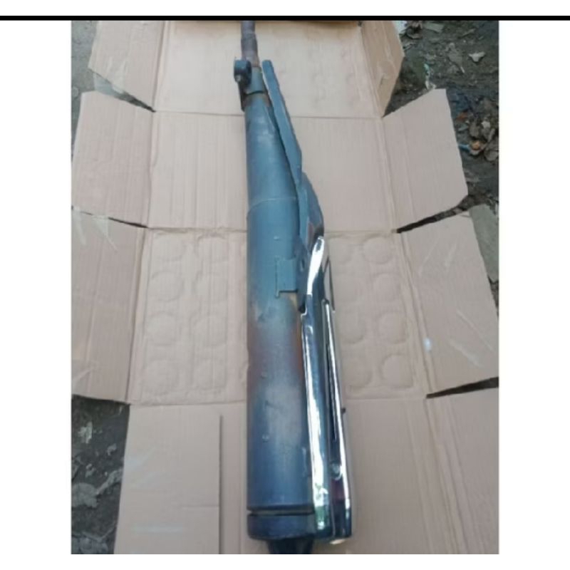 kenalpot sendar Jupiter MX new 135 senser kenalpot original