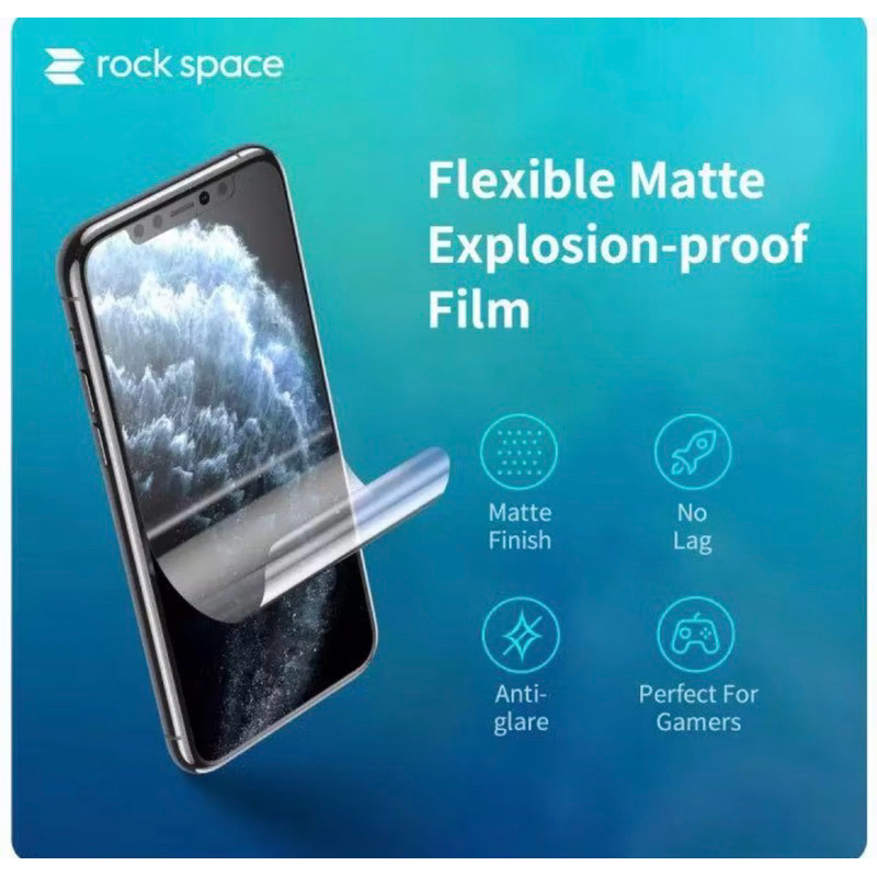 Hydrogel Matte Doff Glare Antigores Screen Protector Anti Finger Print Jelly Rock Space All Type