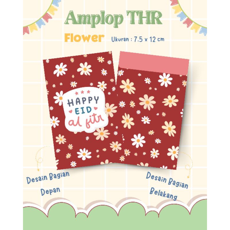 

AMPLOP LEBARAN MEDIUM | Amplop lebaran lucu ( isi 12 pcs)