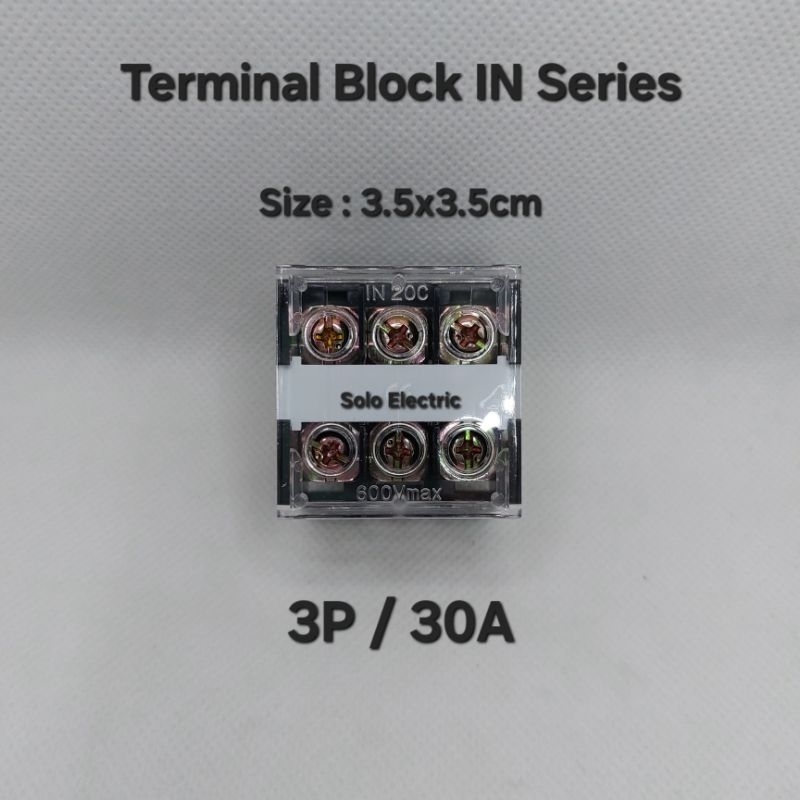 Terminal blok Din Rail 30A Terminal Connector Kabel