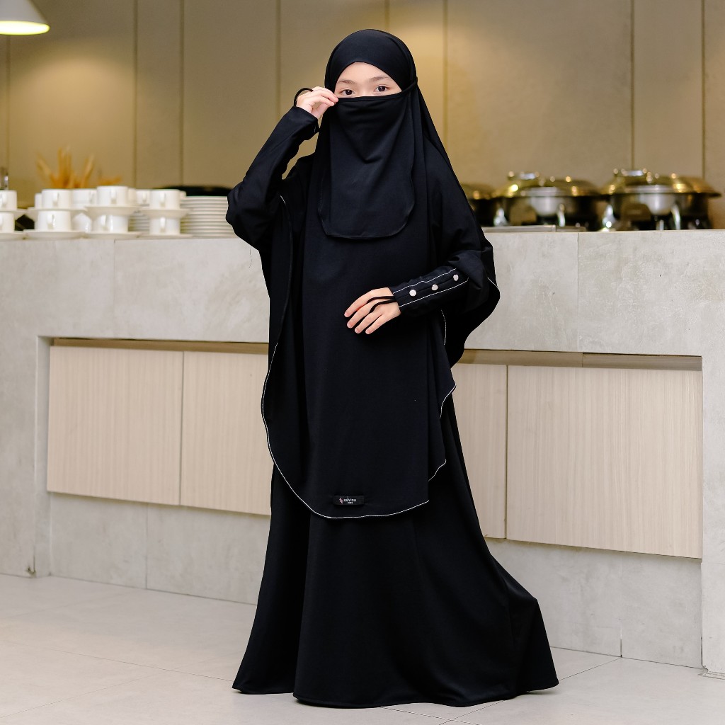 ORIGINAL SALVINA KIDS - GAMIS ANAK PEREMPUAN USIA 1 SAMPAI 12 TAHUN AISYAH SET