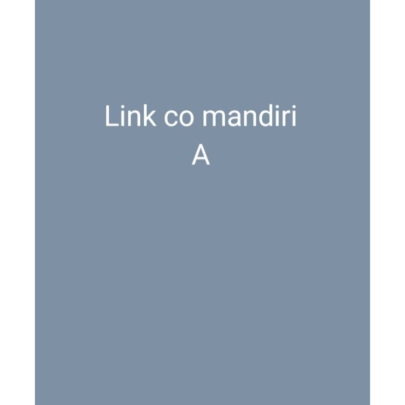 link co mandiri tas 10 ribu sampai 55 ribu