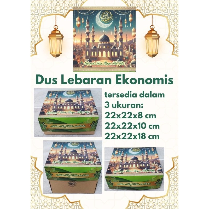 

Dus Lebaran ekonomis 22x22x8