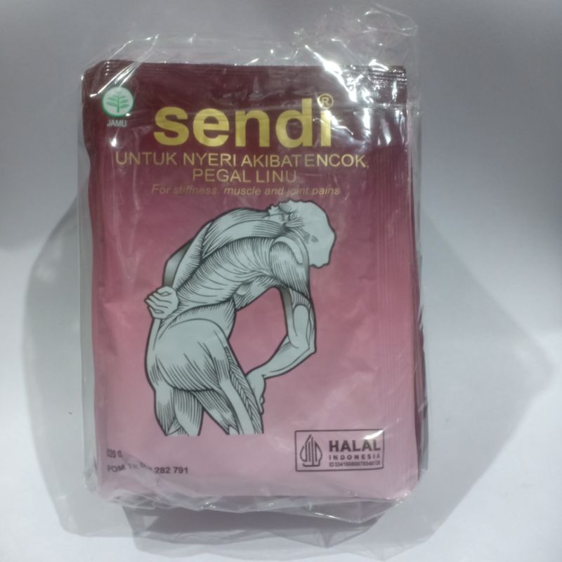 

BRD Jamu Sendi nyeri otot dan pegal linu isi 10 sachet