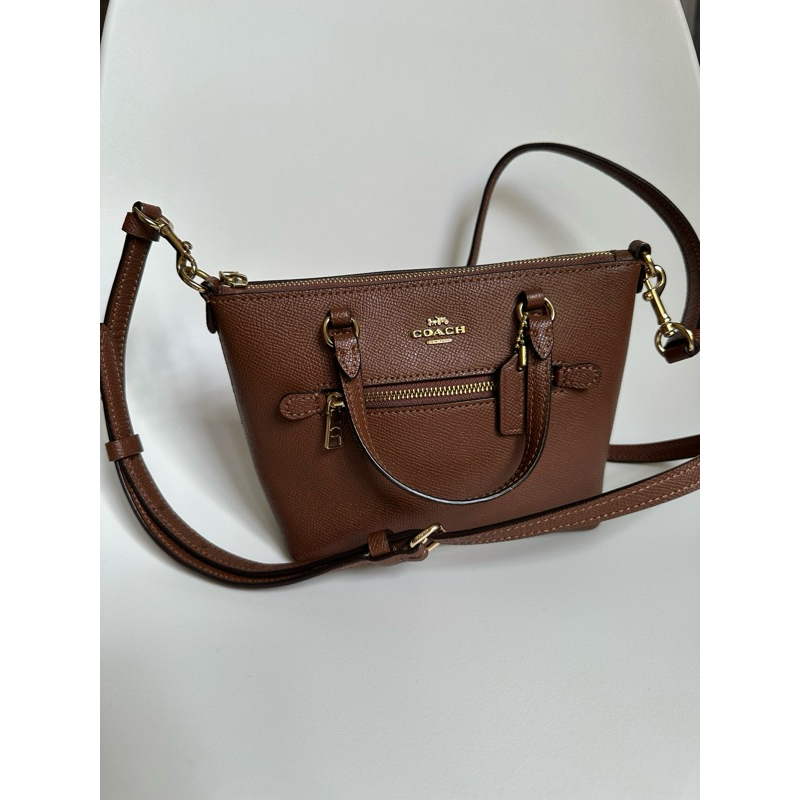 PRELOVED CO*CH MINI GALLERY CROSSBODY BAG