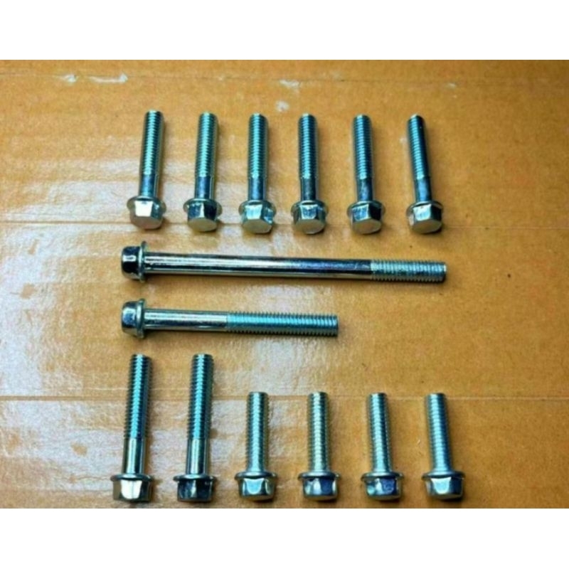 Baut fullset cover tutup blok mesin CVT yamaha soul GT/ XEON /XEON GT