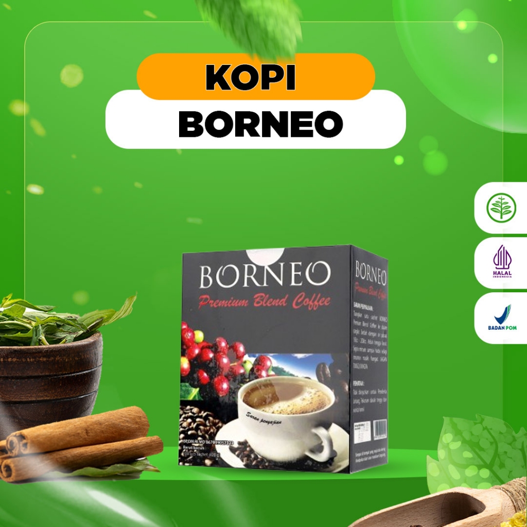 

KOPI BORNEO - Minuman Penambah Stamina Vitalitas Pria Isi 5 Sachet