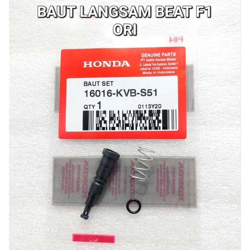 BAUT STELAN GAS BEAT F1 VARIO 125 VARIO 150 16016-KVB-S51 ORIGINAL