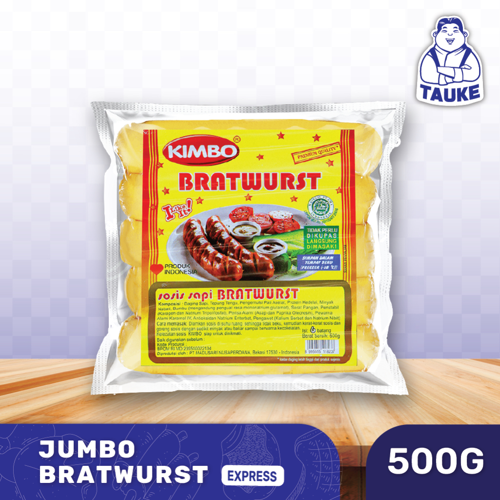 

Kimbo Jumbo Bratwurst Original 500gr