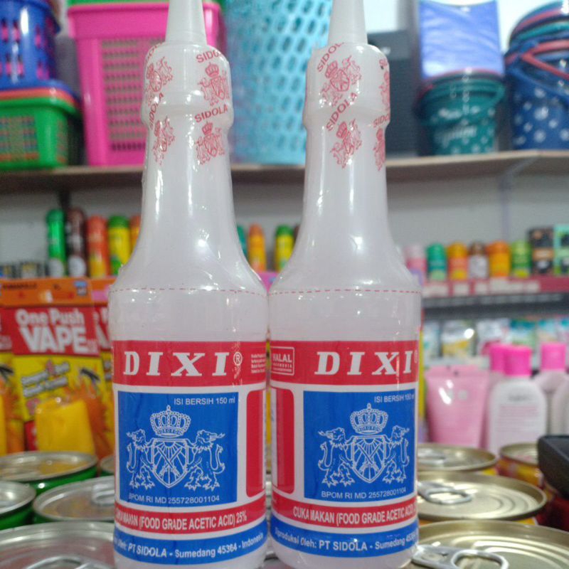 

Cuka Dixi botol 150ml & 650ml