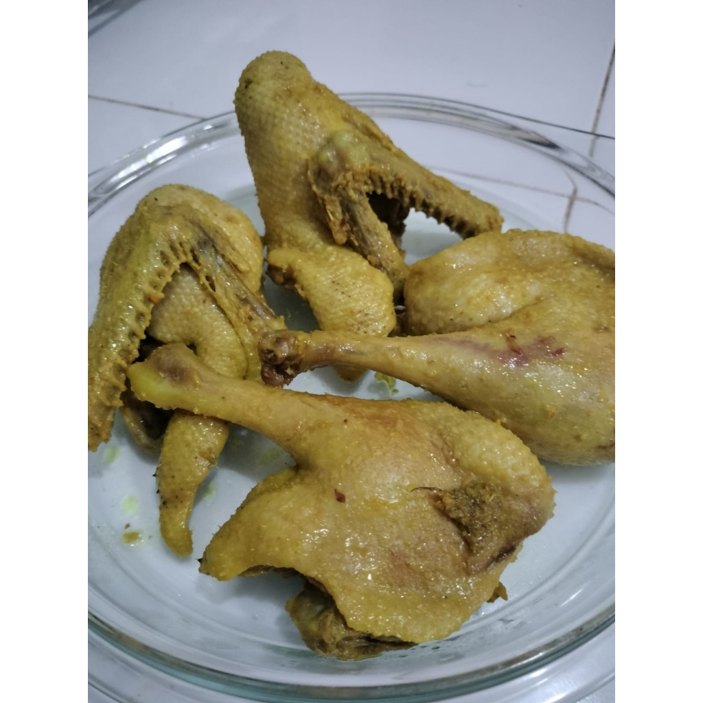 

Bebek Ungkep Bumbu Kuning Goreng