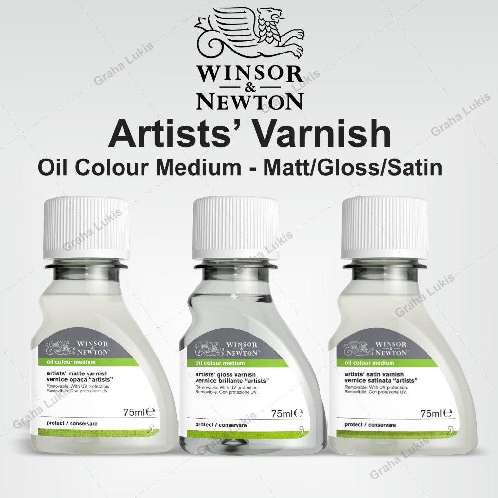 

Winsor & Newton Artists Varnish 75ml Gloss / Matt / Satin