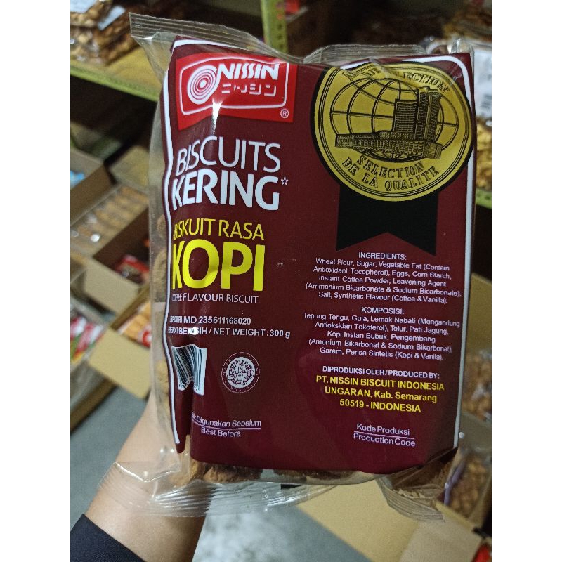 

Biskuit Kering Rasa Kopi Nissin