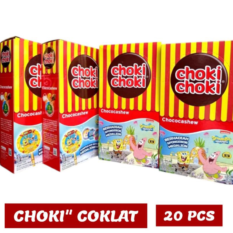 

CHOKI" PASTA COKLAT 9G/PC, (20 pcs/box)