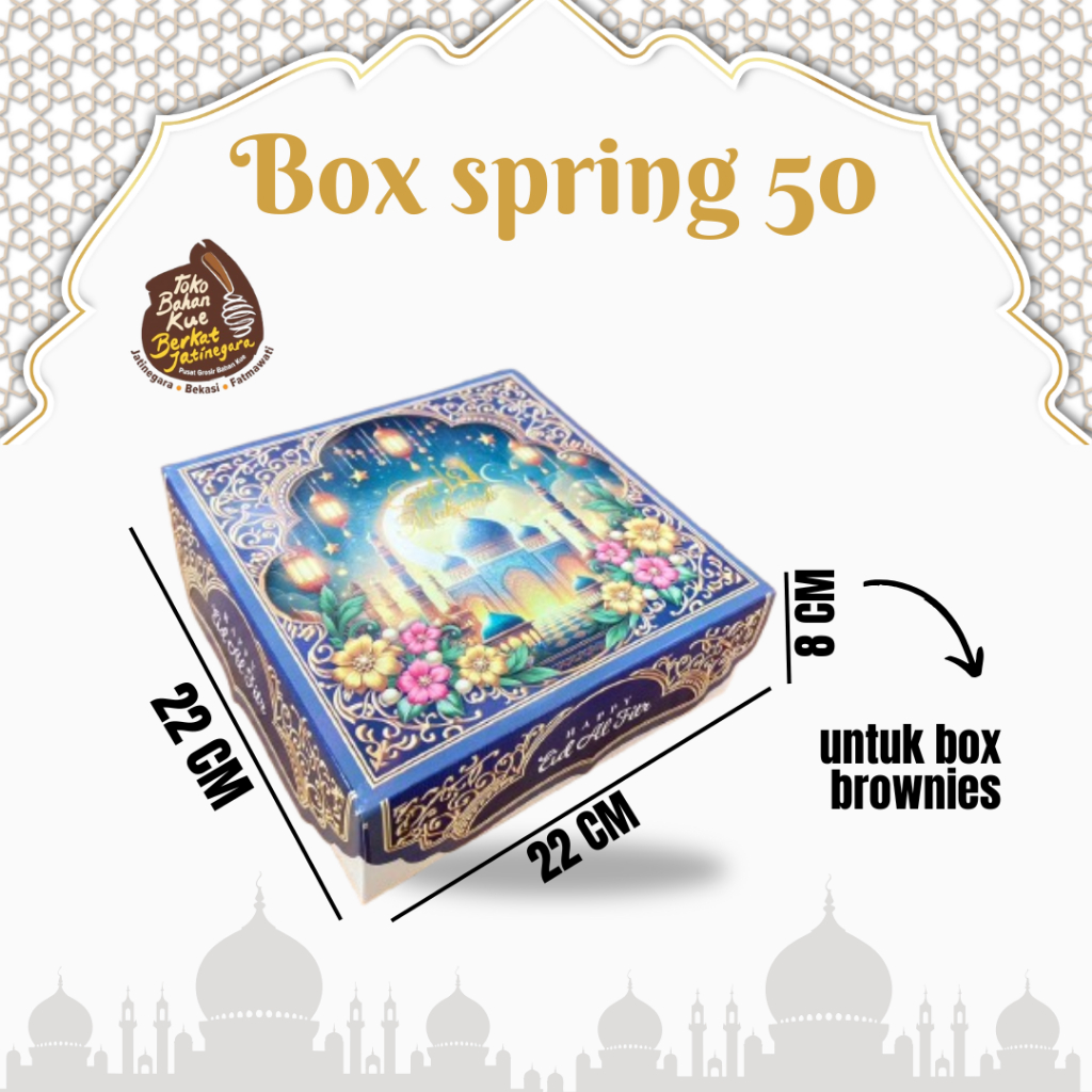 

BOX LEBARAN SPRING 50 / DUS LEBARAN BROWNIES / BOX LEBARAN LUCU