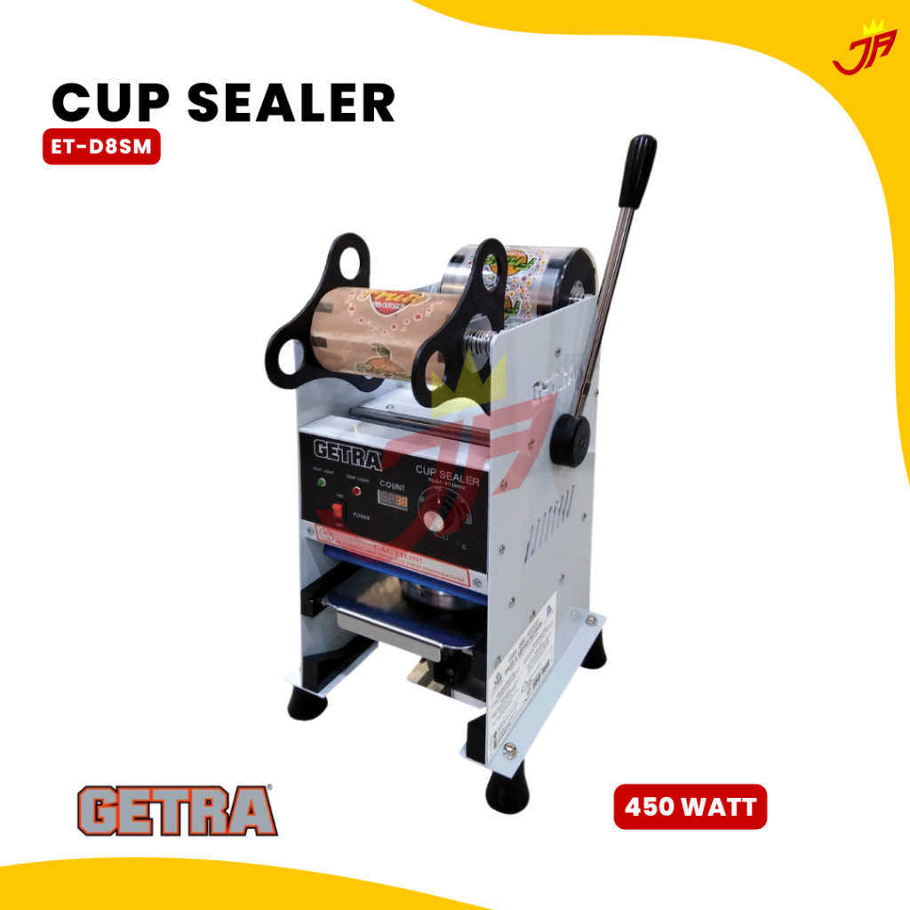 GETRA Cup Sealing Machine ET-D8SM / Cup Sealer / Mesin penyegel ET D8SM